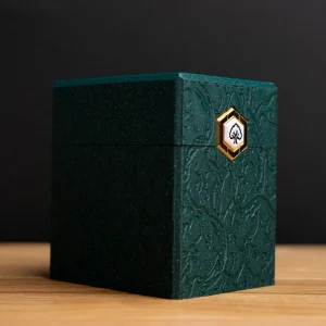 Deck Box Premium MTG "Maná Bosque" con Textura 3D