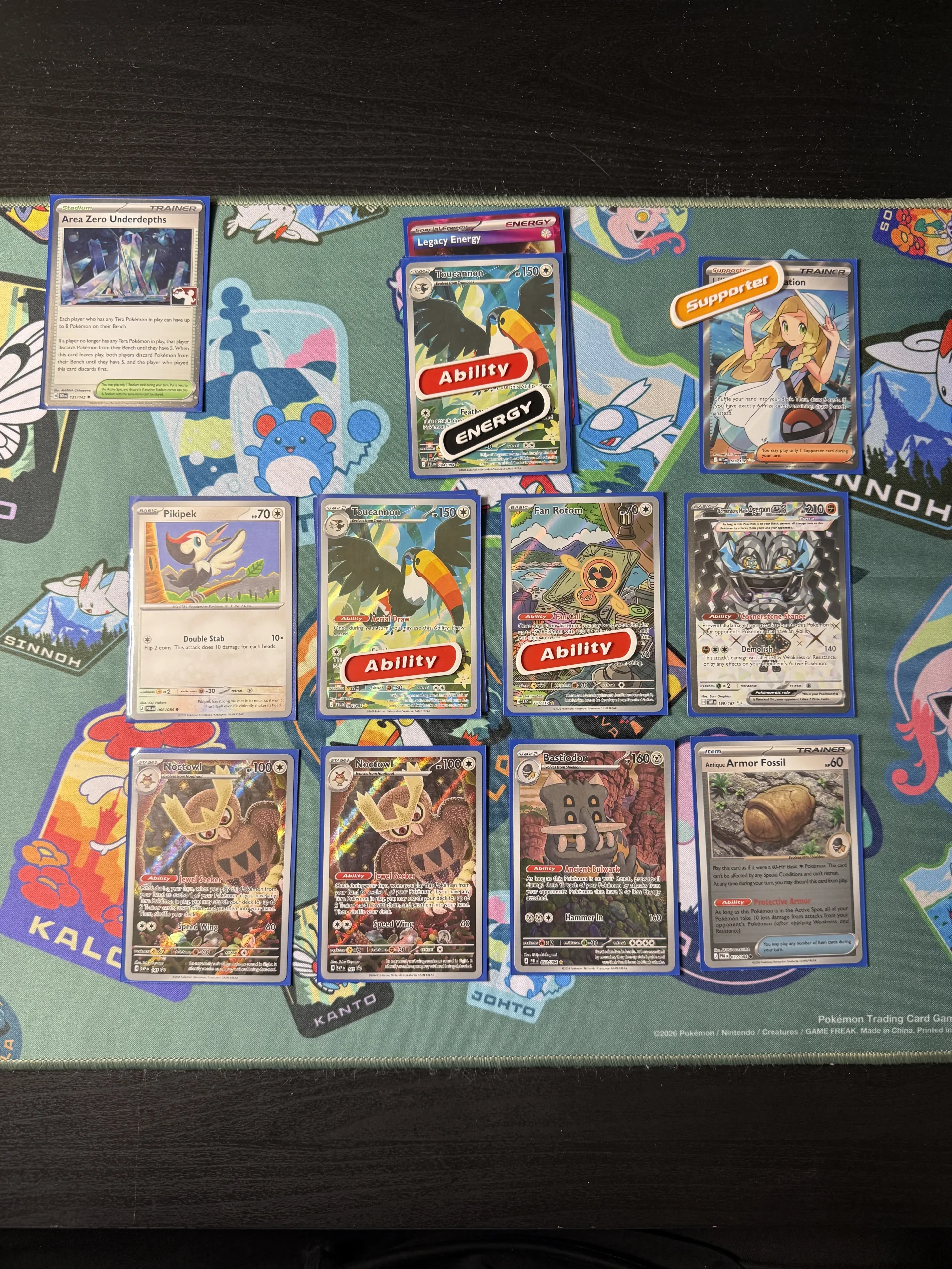 Set de Tokens Indicadores para Pokémon TCG (Ability, Supporter, Energy, Stadium) - Imagen 3