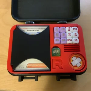 Caja para mazos de cartas Pokémon del Team Rocket V2