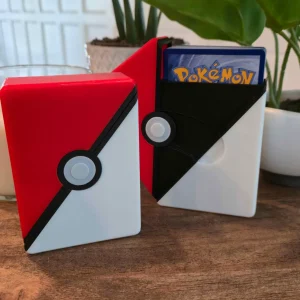 Deck Box Desplegable - Diseño Pokéball Pop-Up