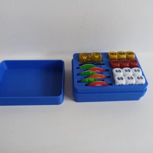 Estuche Ultra Compacto para Dados y Fichas (Tamaño Carta TCG)