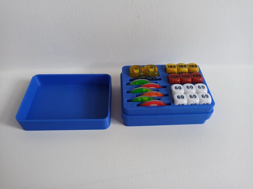 Estuche Ultra Compacto para Dados y Fichas (Tamaño Carta TCG)