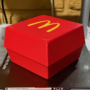 Deck Box "Burger" - Caja para Cartas Inspirada en McDonald's