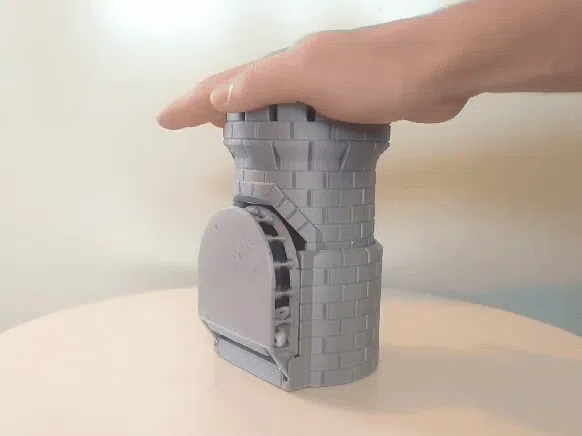 Torre de Dados con Recarga Automática ("¡Aplasta!") - Diseño Castillo - Imagen 2